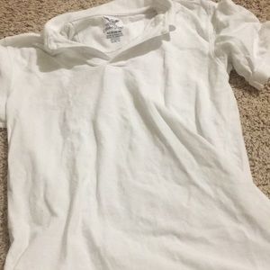 Boys faded glory white polo shirt